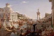 Thomas Cole The Course of Empire: The Consummation of Empire (mk13) oil painting artist